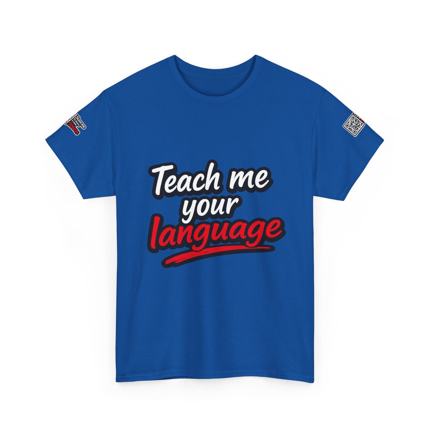 Teach Me Your Language™ | Conversation Starter T-Shirt